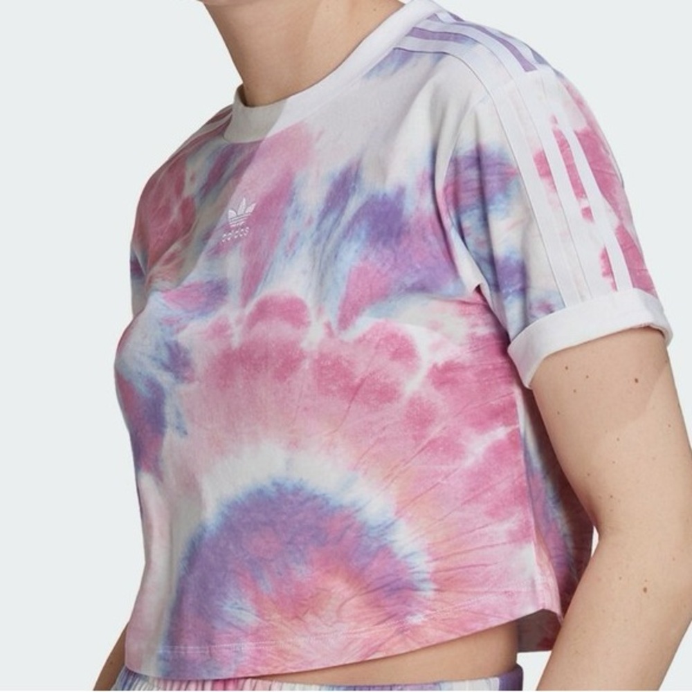 Adidas Tie-Dye Crop Top